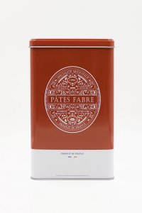Boite Métal Rouge Brique- TAGLIATELLES Nids NATURE 250 g