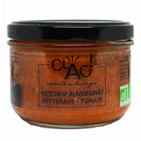 KETCHUP AUVERGNAT BETTERAVE TOMATE